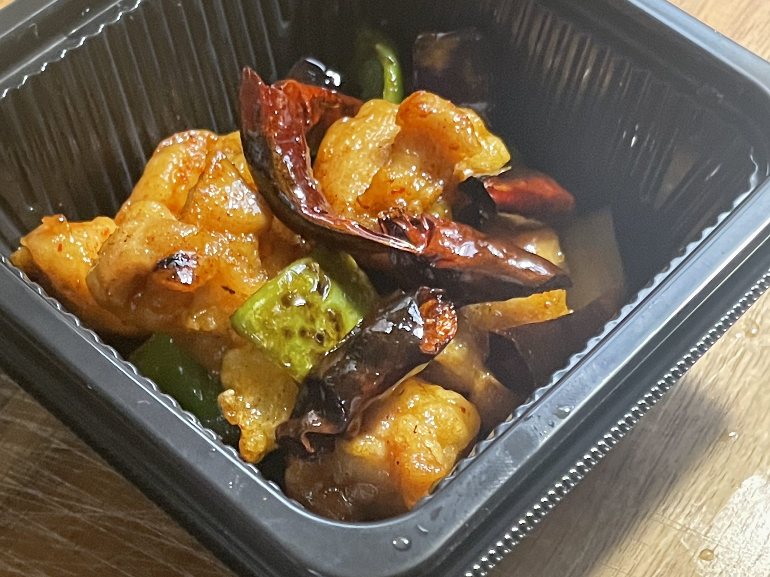 鶏の唐辛子炒め